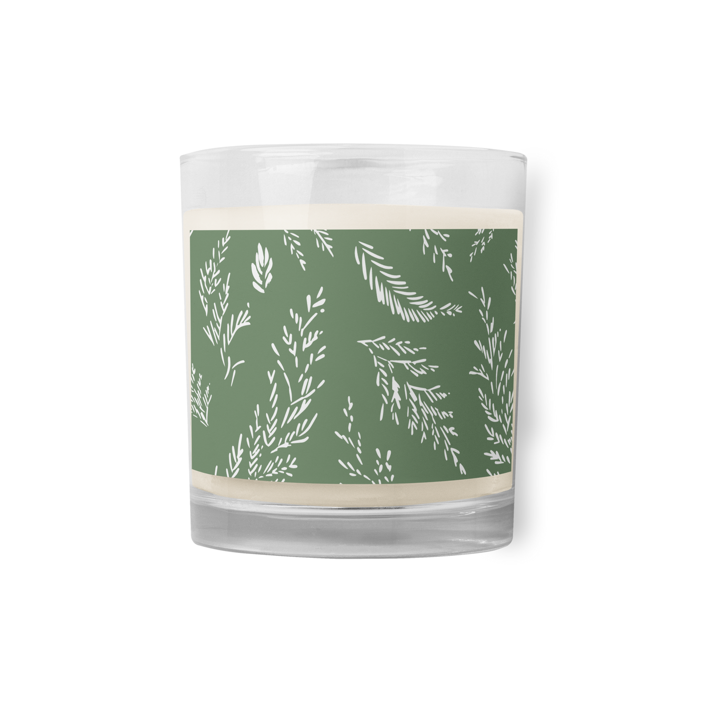 Fir soy wax candle