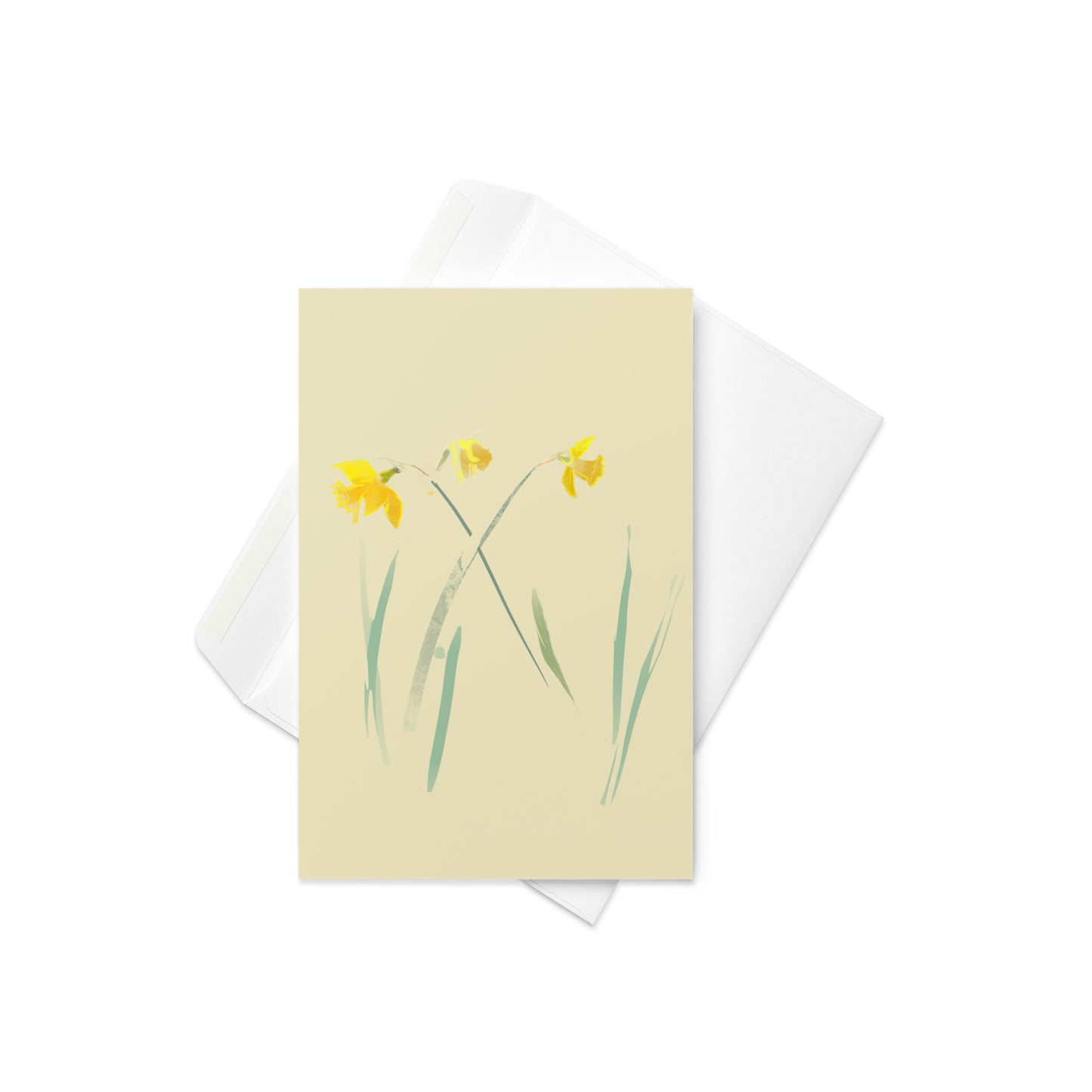 4x6 Daffodil 10 card