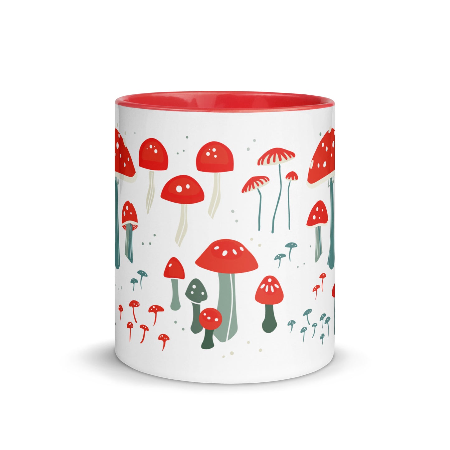 Mushroom red mug