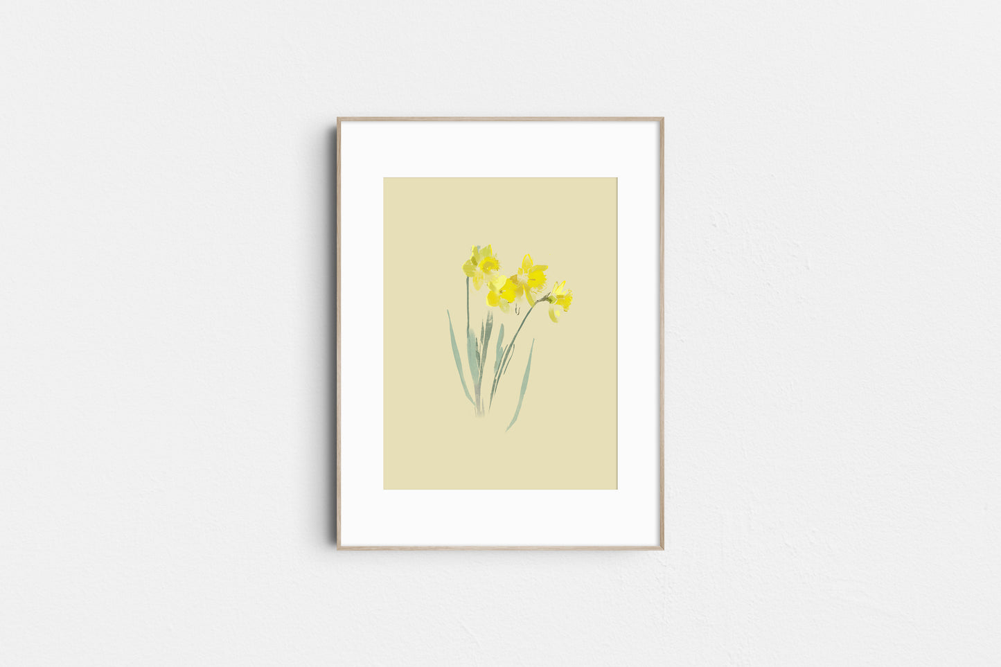 8x10 Daffodils 01 print
