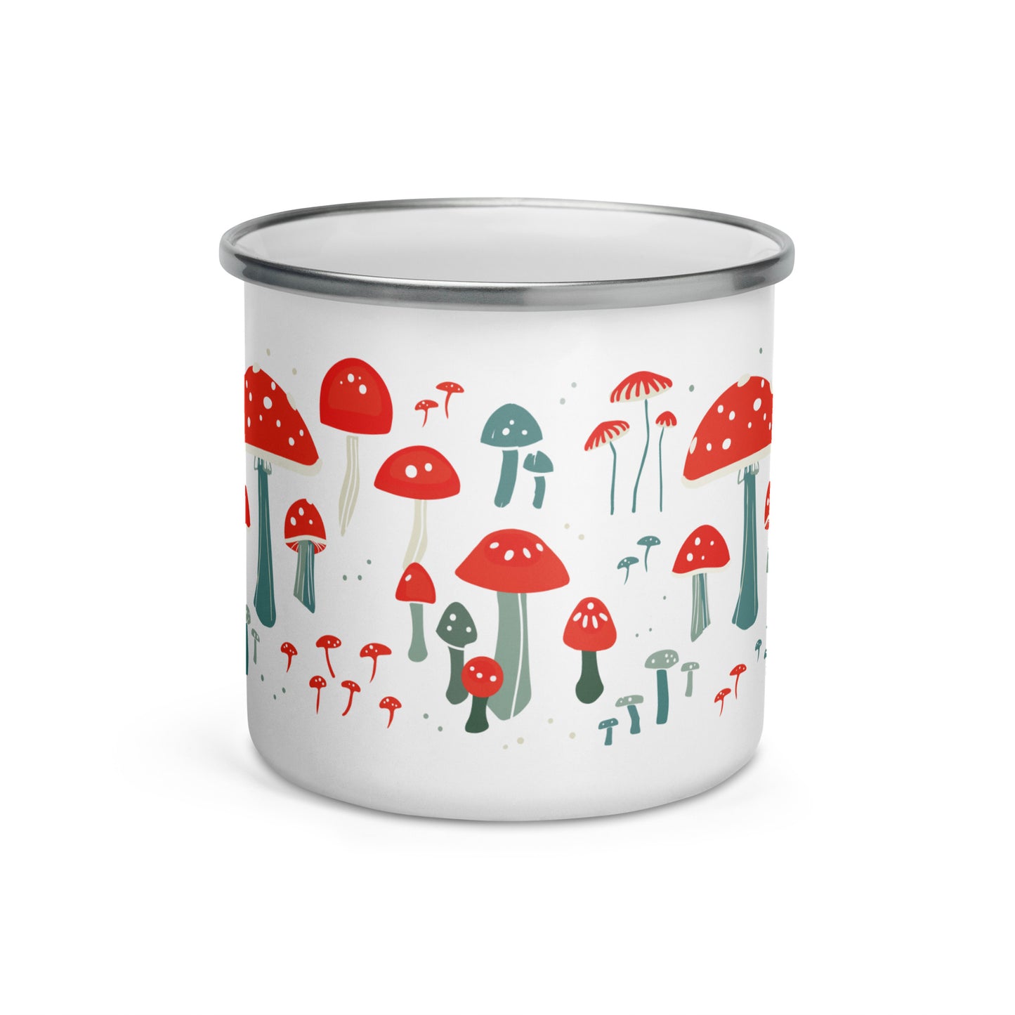 Mushroom camp mug