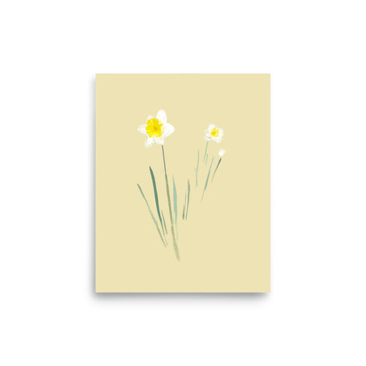 8x10 Daffodils 02 print
