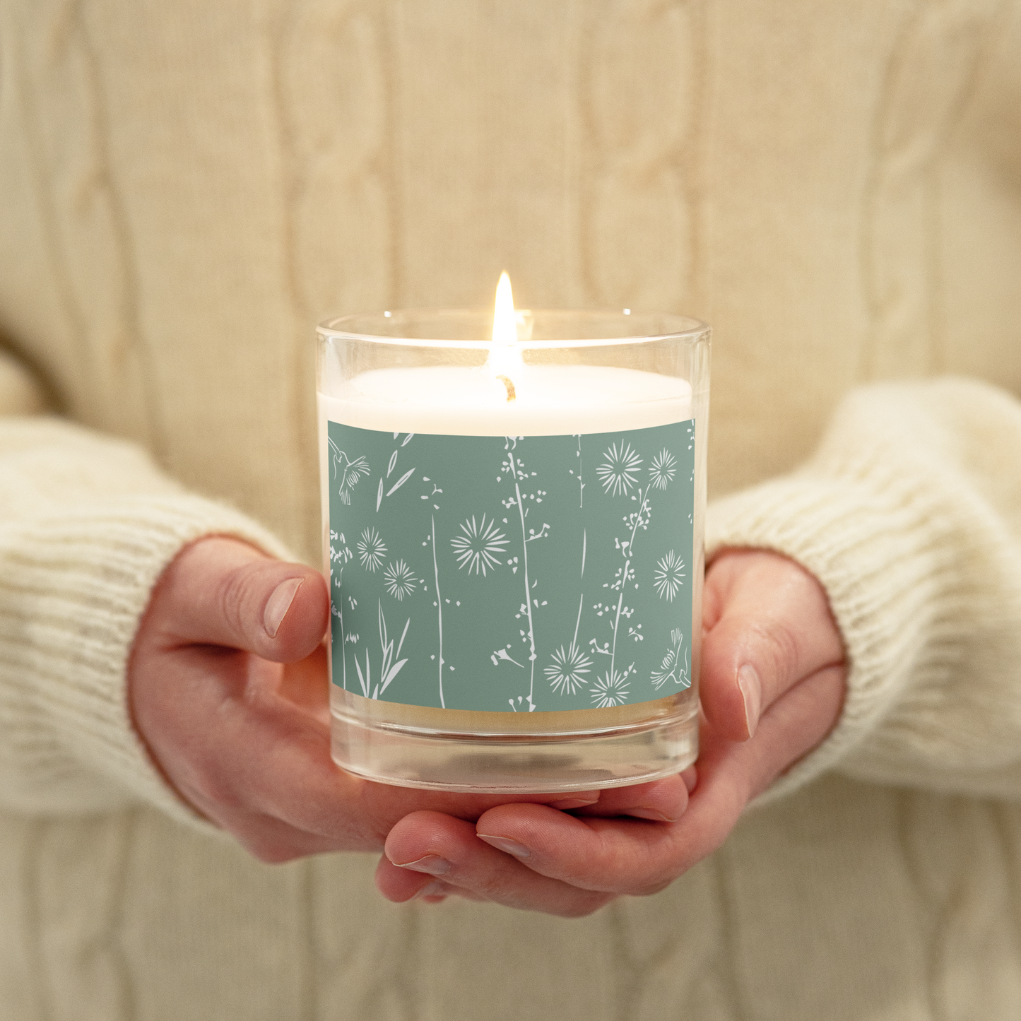 Sprig soy wax in Sage