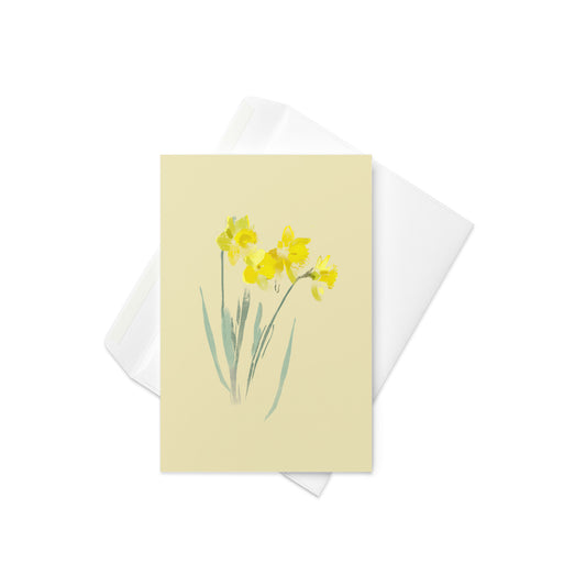 4x6 Daffodils 01 card