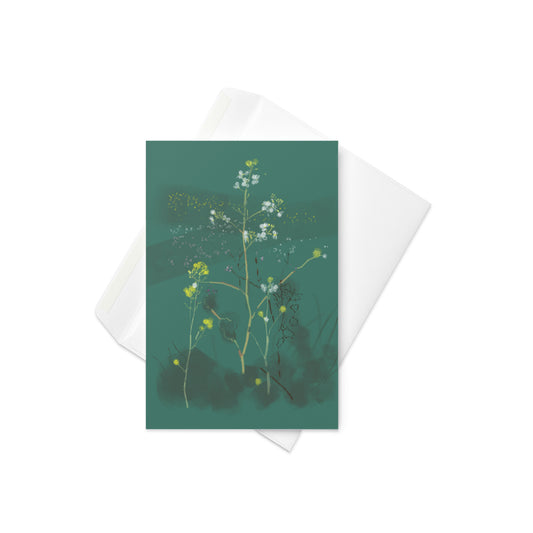 4x6 Wild Arugula card