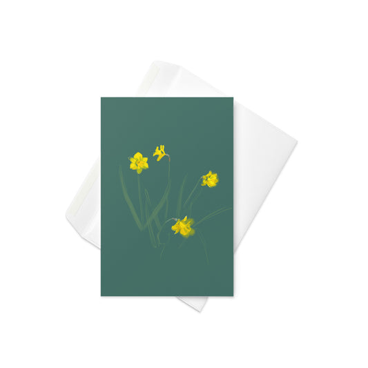 4x6 Daffodils 04 card