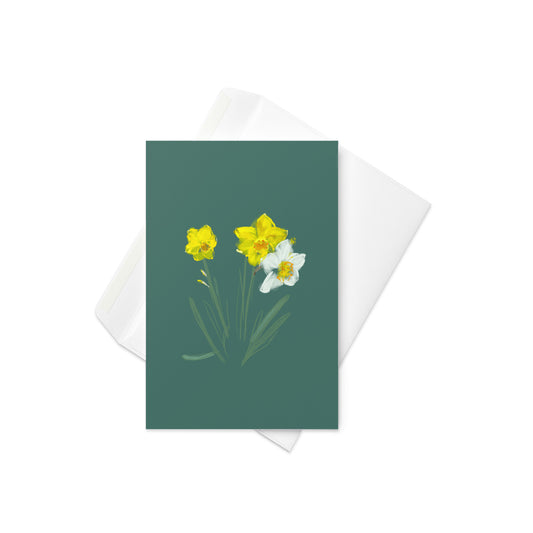 4x6 Daffodils 09 card
