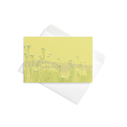 4x6 Yarrow card