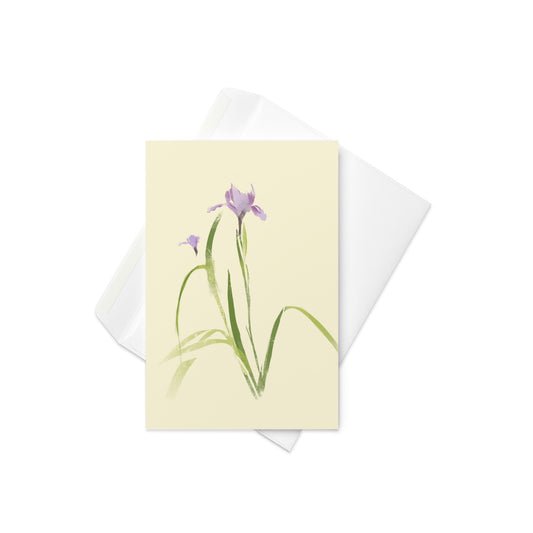 4x6 Douglas Iris 03 card