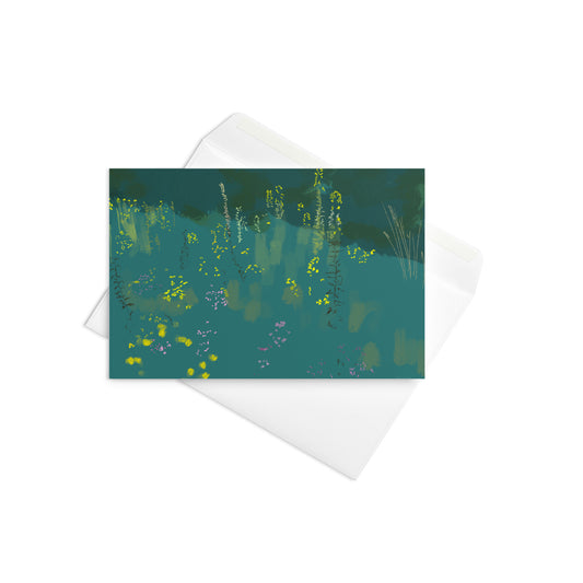 4x6 Wildflowers card