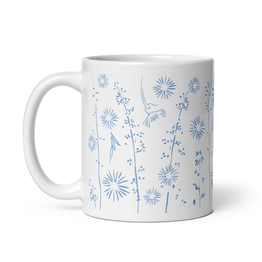 Sprig mug in Periwinkle
