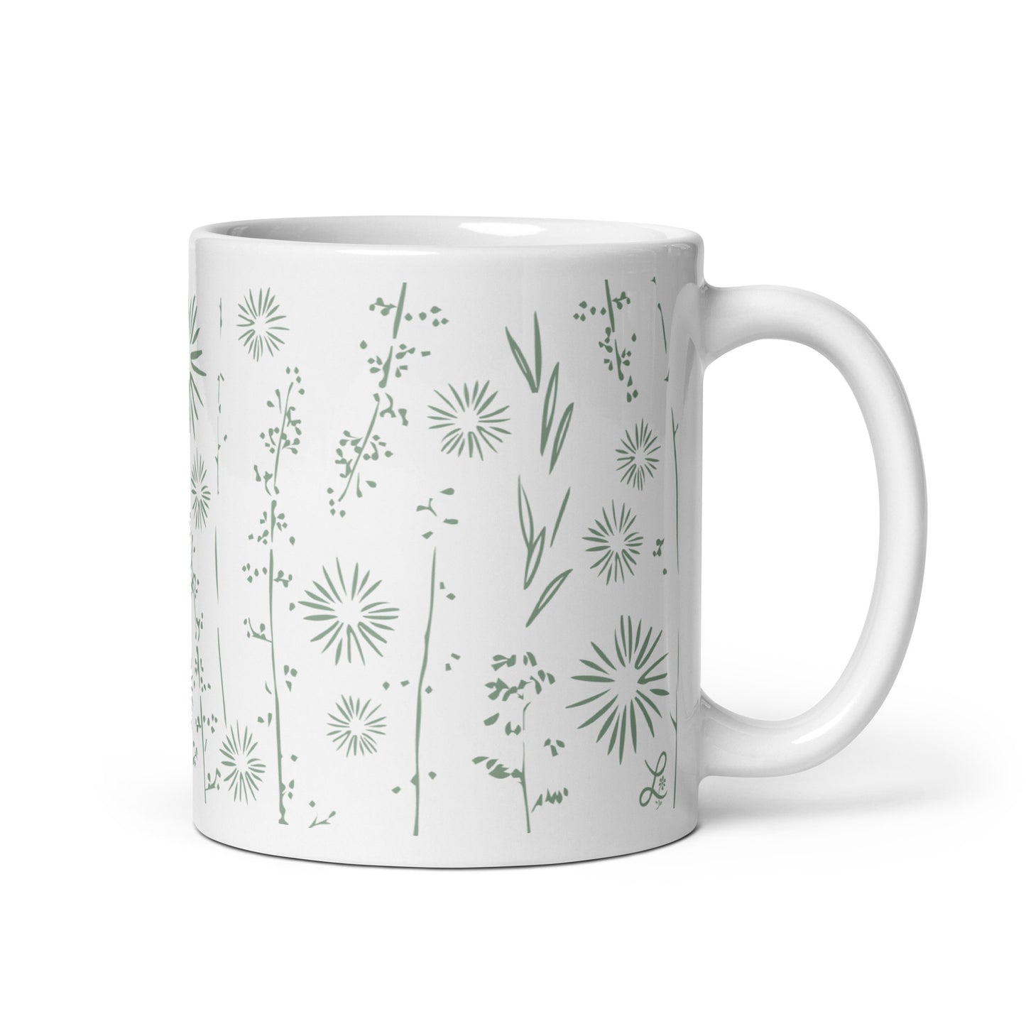 Sprig mug in Sage